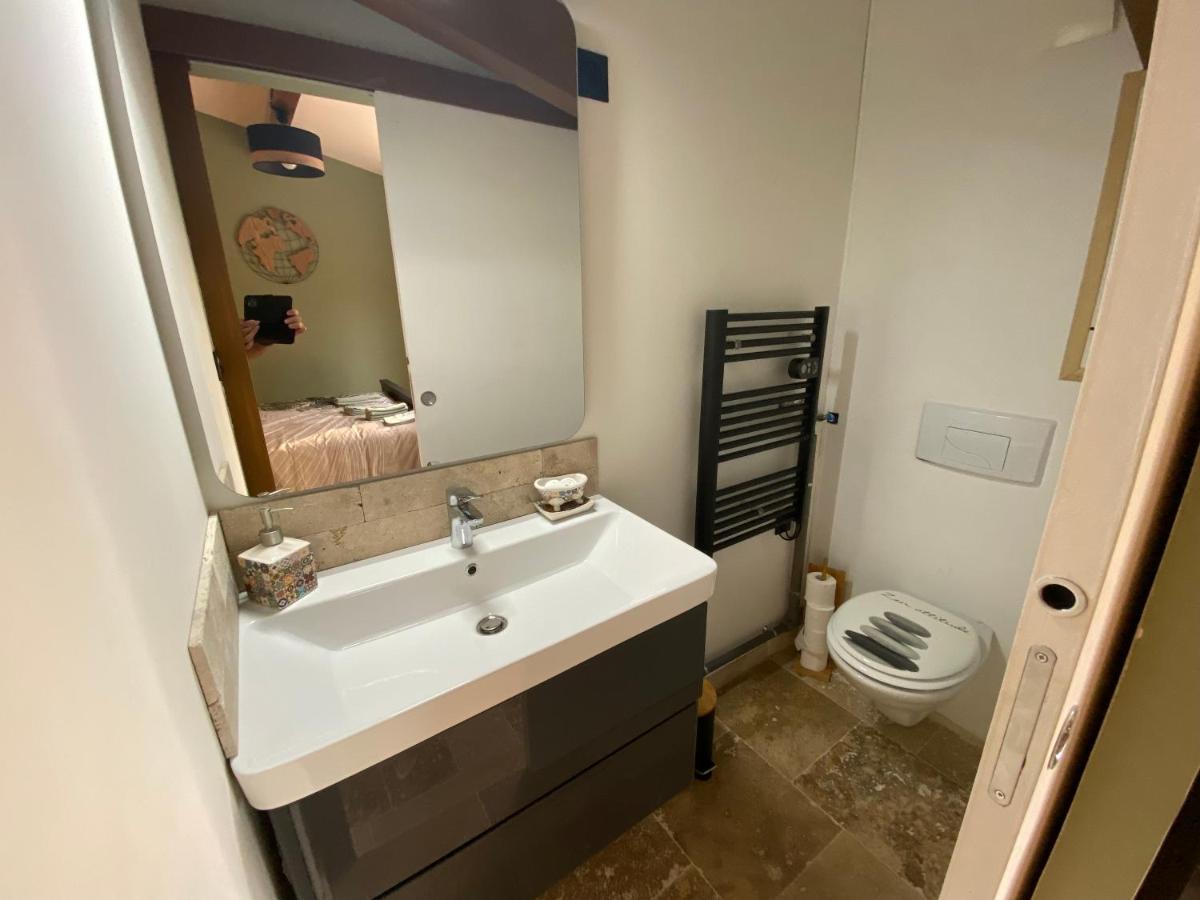 Appartement De Charme Avec Jaccusi Vezenobres Dış mekan fotoğraf